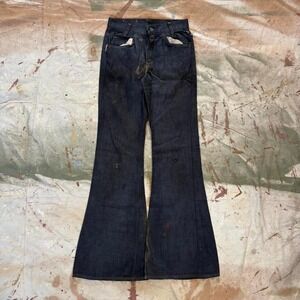 Vintage 1970s Bell Bottom Flare Levi's Jeans Measure 26x31